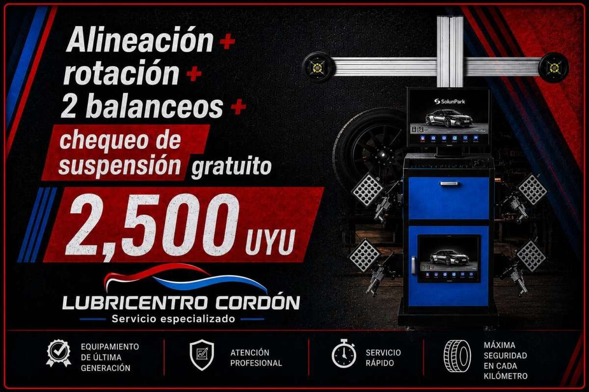 Alineación y balanceo en Montevideo precios