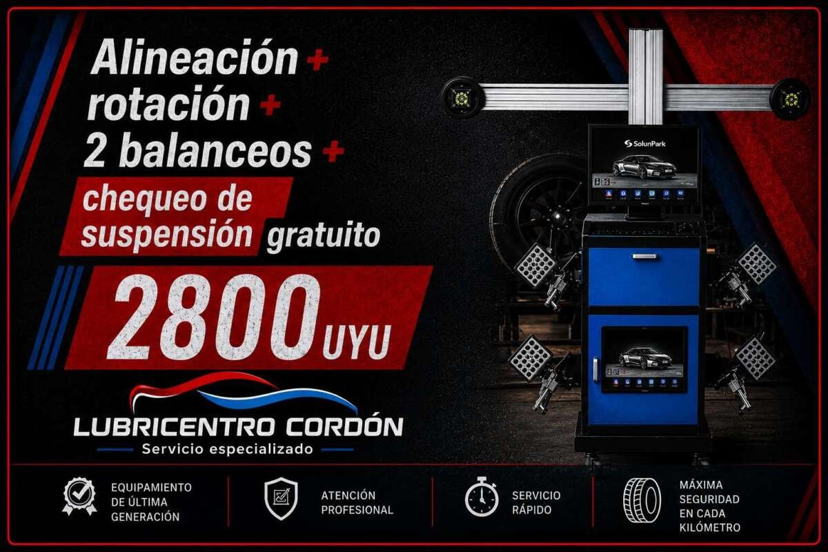 Alineación y balanceo en Montevideo precios